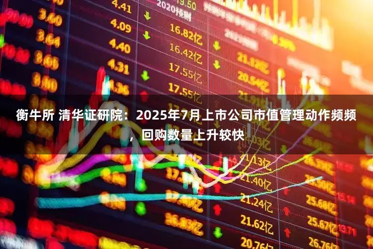衡牛所 清华证研院：2025年7月上市公司市值管理动作频频，回购数量上升较快