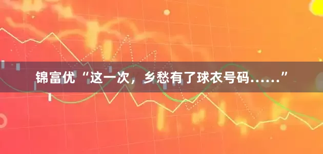 锦富优 “这一次，乡愁有了球衣号码……”
